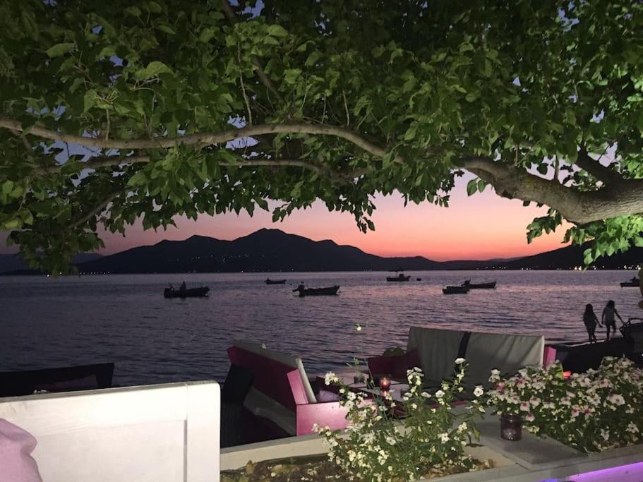 Villa Oleander Agios Nikolaos Loutra Edipsou Extérieur photo